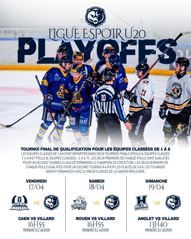 Playoffs U20 et U15