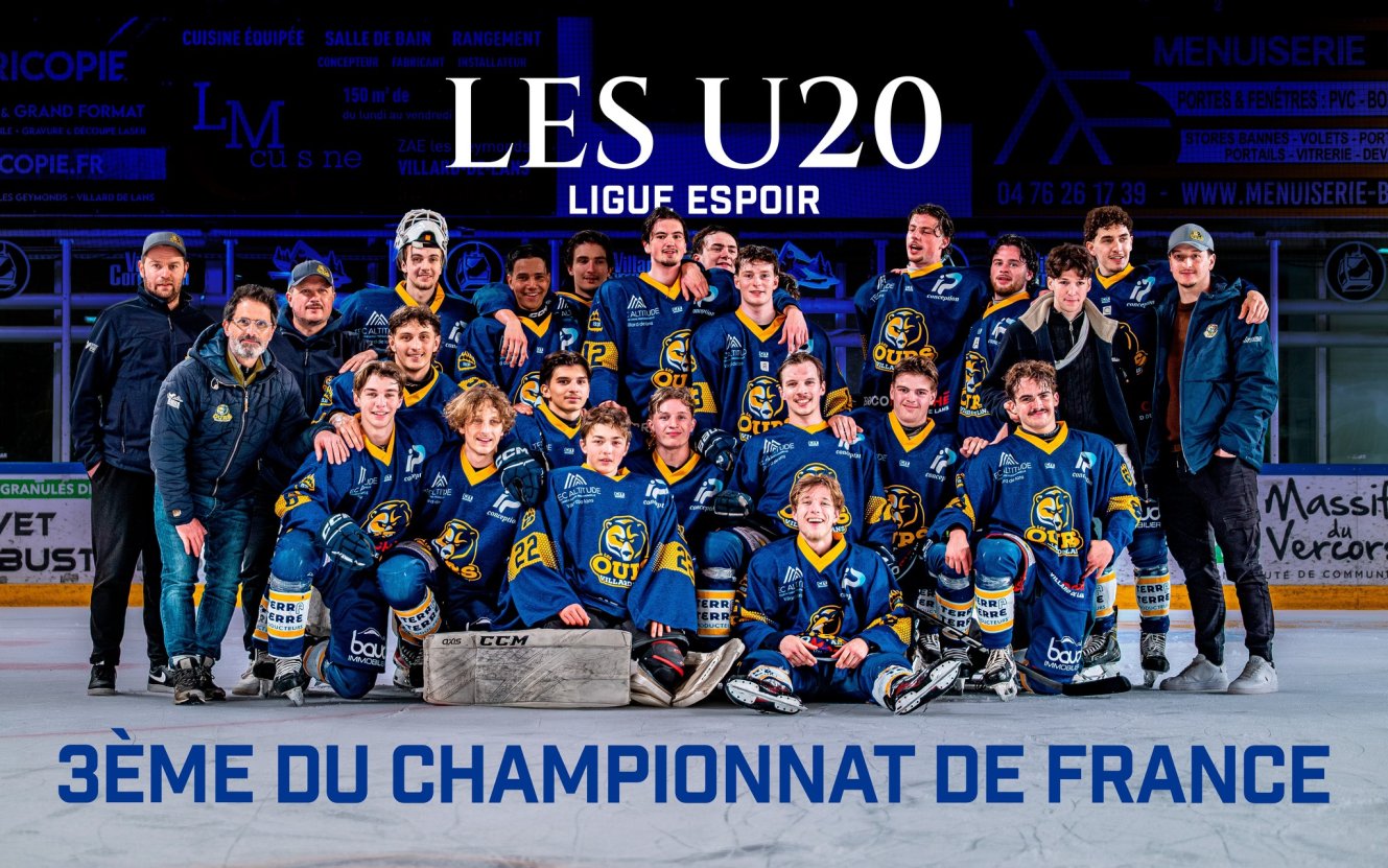 Médaille de bronze pour les U20
