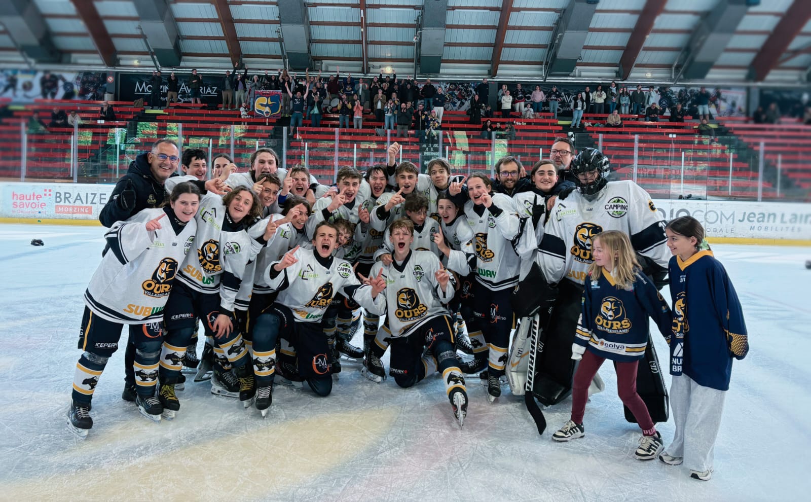 Les U15 Champions de France