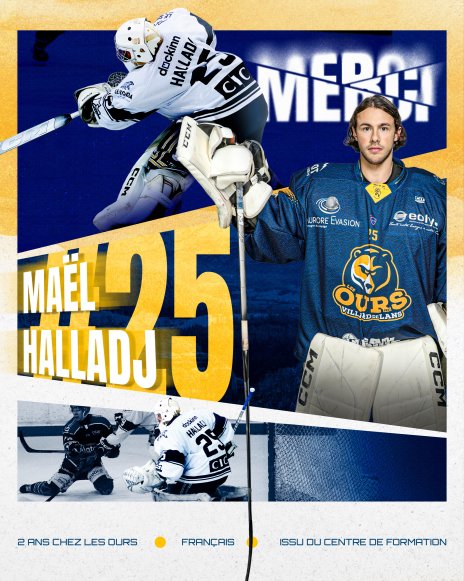 Départ : Maël HALLADJ