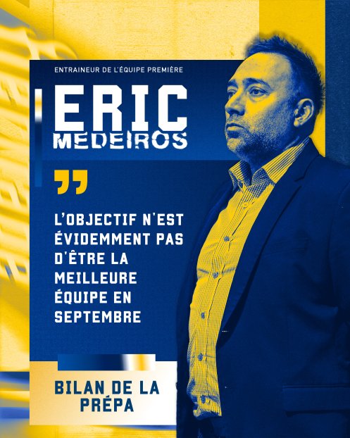 Eric Medeiros : le point sur la prépa'