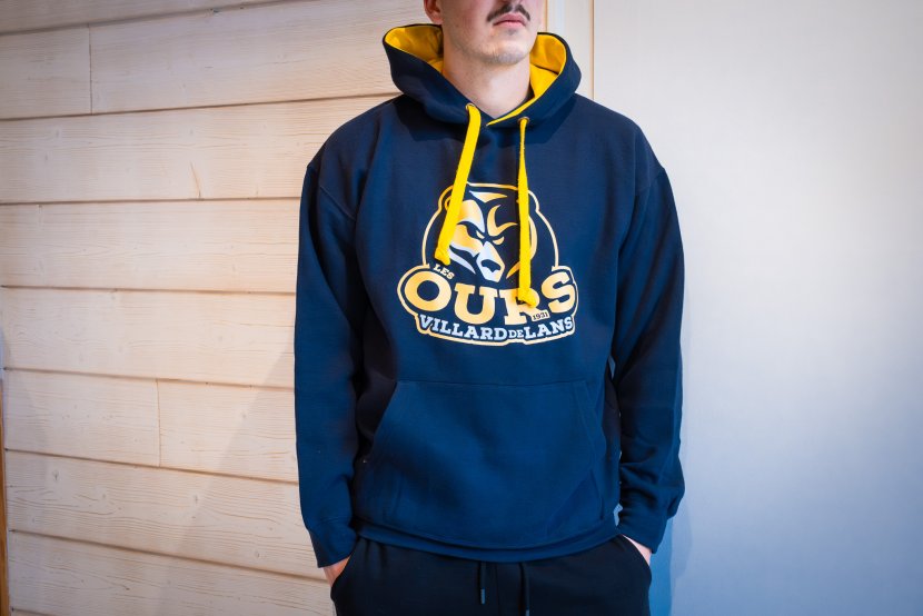 Sweat jaune et bleu (adulte)