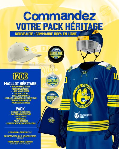 Coffret Héritage - Commande pack Héritage
